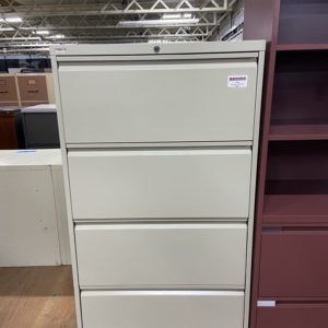 Brooks Furniture metal filing cabinet