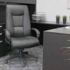 Brooks Furniture black office chair