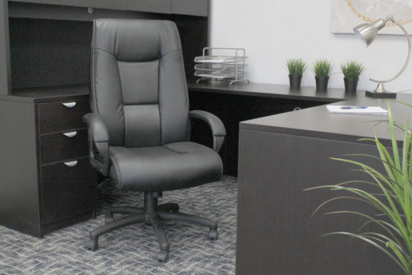 Brooks Furniture black office chair