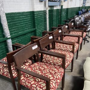 Brooks Furniture circle pattern chairs
