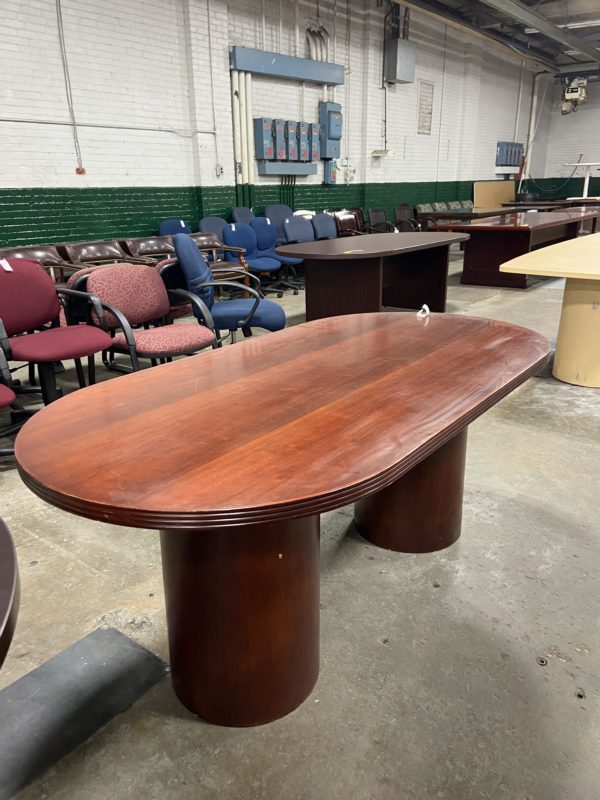 Brooks Furniture round leg conference table