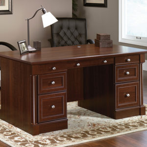 Brooks Furniture brown executive desk
