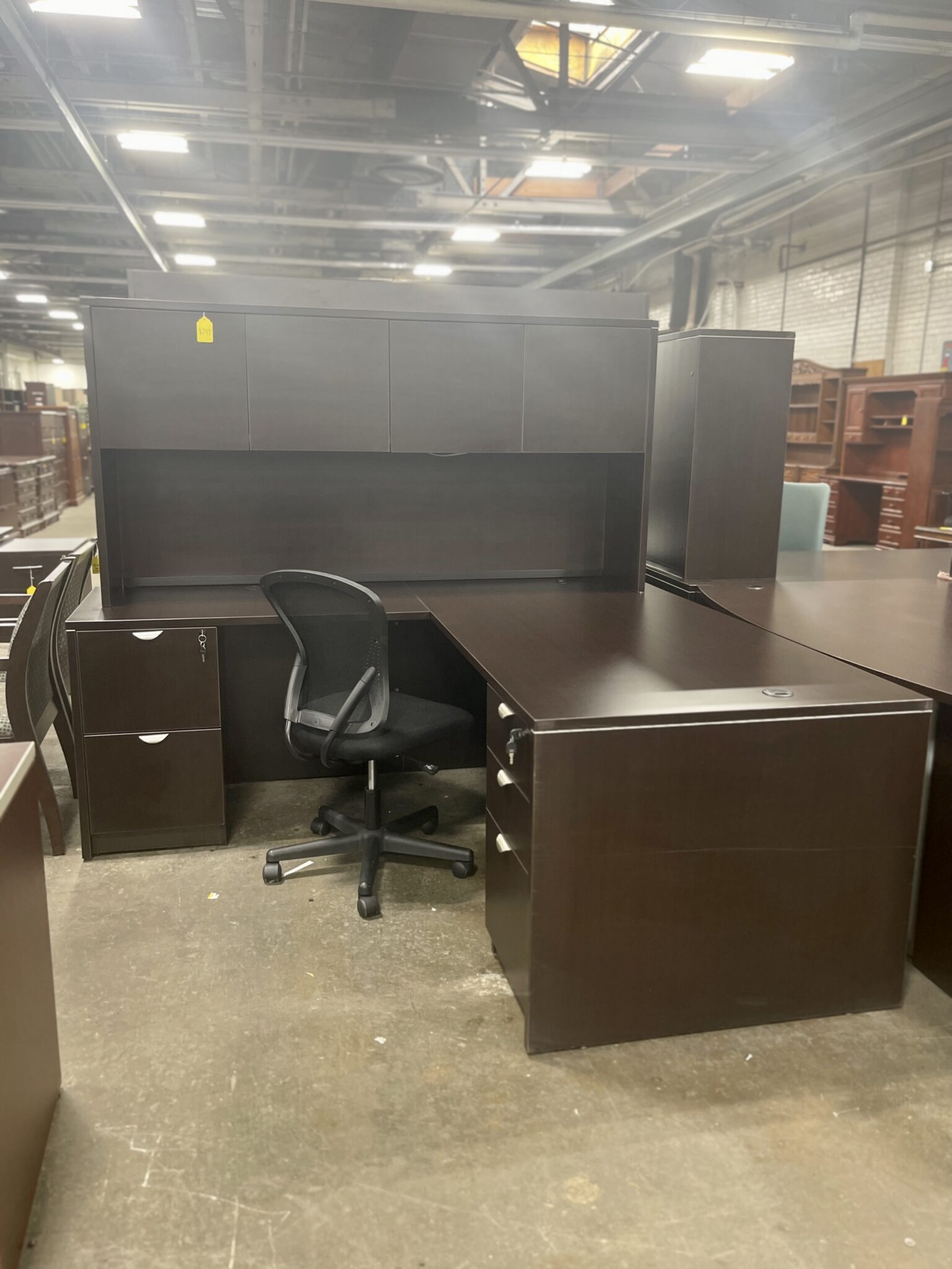 Used Matching Espresso Office Furniture Brooks Furniture