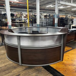 Curved Reception Desk
